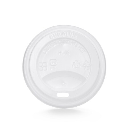 230 West Hot Cup Lid, 9 oz, 1000PK LID-RIP-9-WHT